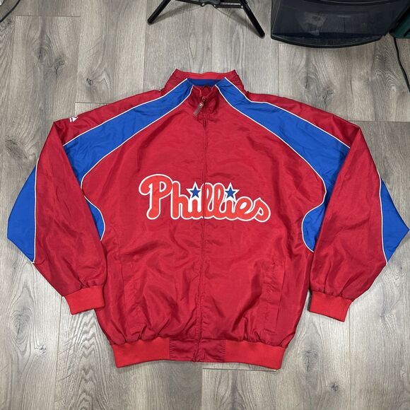Majestic Other - Philadelphia Phillies Majestic Home Base Collection Zip Up Jacket Size LT